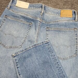 American Eagle Mens Airflex Ultrasoft Relaxed Straight Fit Jeans 32x32 NWT